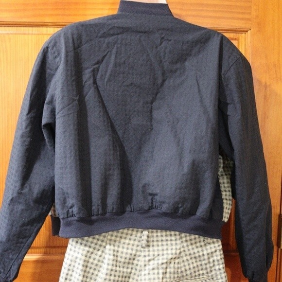 Haley Vintage Short & Jacket Set Gingham Plaid Cotton Medium - Picture 13 of 16